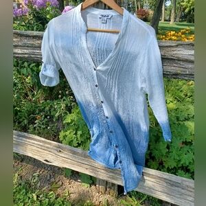 Ombre cotton coverup L/XL